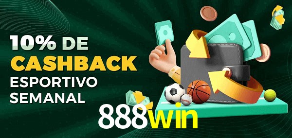 10% de bônus de cashback na 888win
